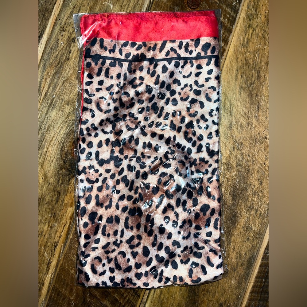 Leopard Print Scarf